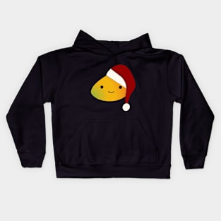 Cute Kawaii Christmas Mango Kids Hoodie